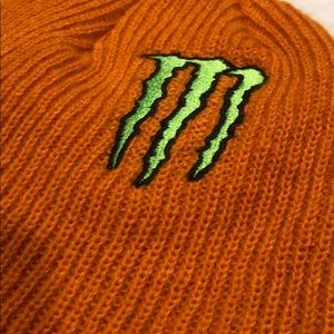 Monster Energy Beanie Orange 